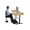 Uncaged Ergonomics RiseUpElectricStandingDesk60X30"BambooDesktopSitStandOffice, RU2bb RU2BB - alternate 6